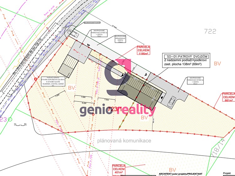 Prodej stavebního pozemku 2 849 m² - foto 3