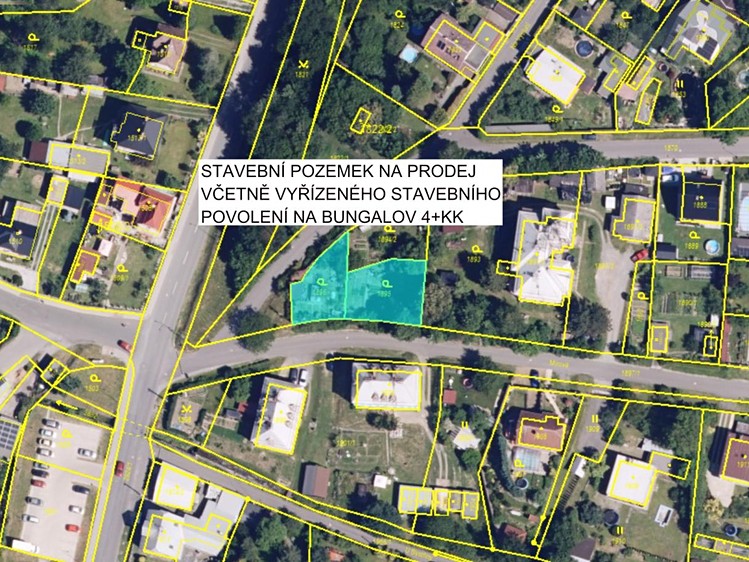 Prodej stavebního pozemku 582 m² - foto 5