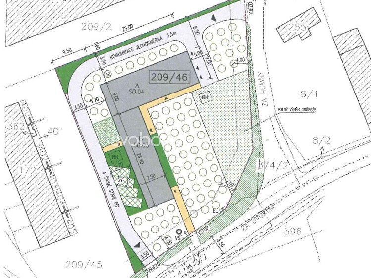 Prodej stavebního pozemku 2 412 m² - foto 8
