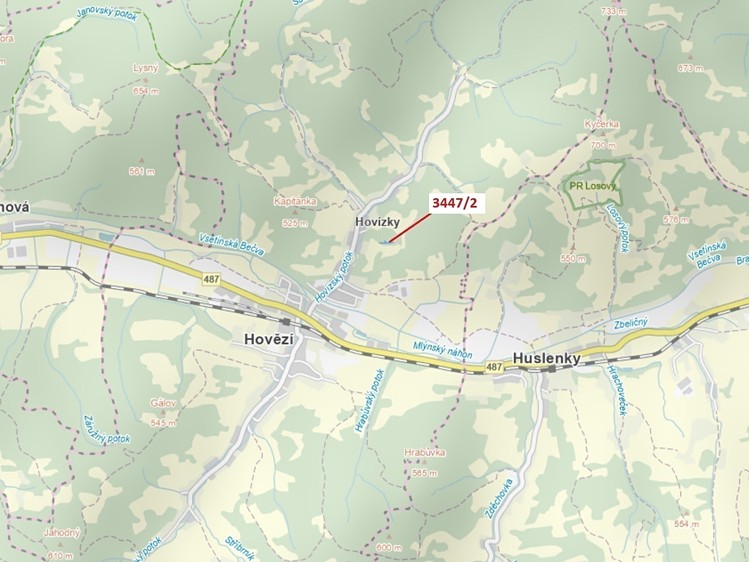 Dražba lesa 550 m² - foto 1