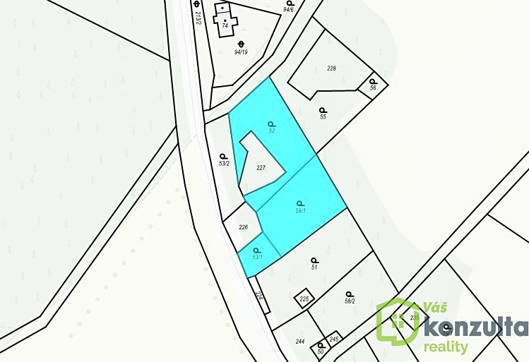 Prodej stavebního pozemku 1 350 m² - foto 2