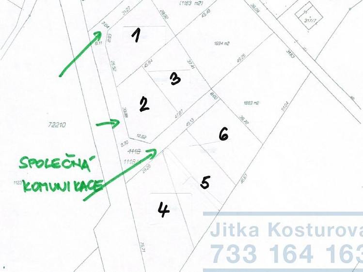 Prodej stavebního pozemku 1 000 m² - foto 7