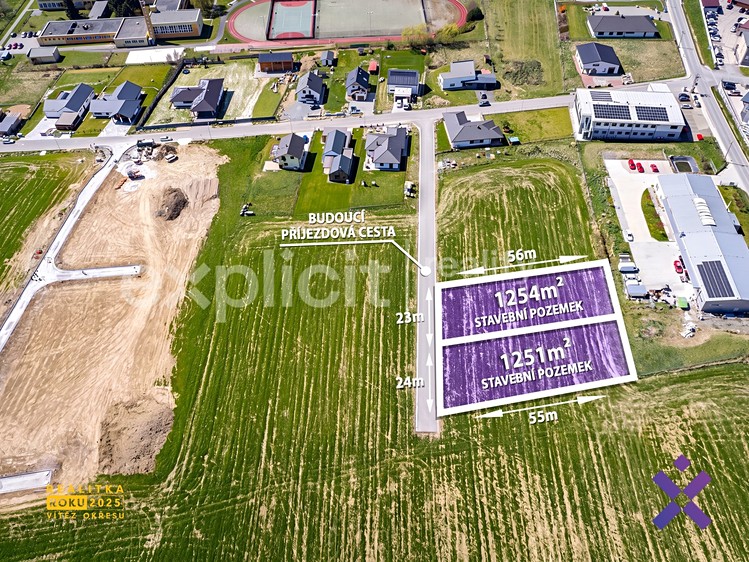 Prodej stavebního pozemku 2 505 m² - foto 2