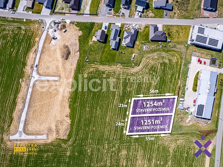 Prodej stavebního pozemku 2 505 m² - foto 7