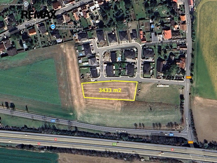 Prodej komerčního pozemku 3 433 m² - foto 1