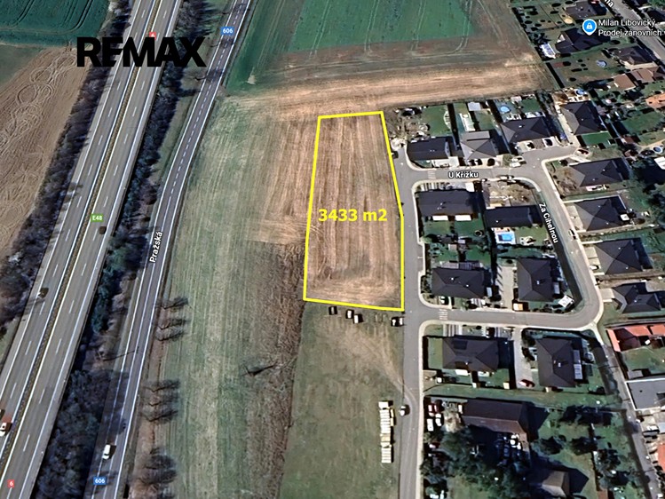 Prodej komerčního pozemku 3 433 m² - foto 2