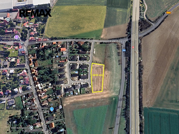 Prodej komerčního pozemku 3 433 m² - foto 4