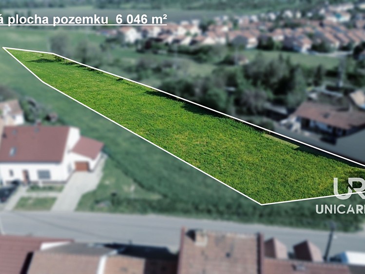 Prodej stavebního pozemku 6 046 m² - foto 1