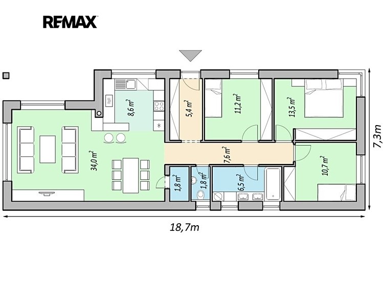 Prodej  stavebního pozemku 810 m² - foto 6