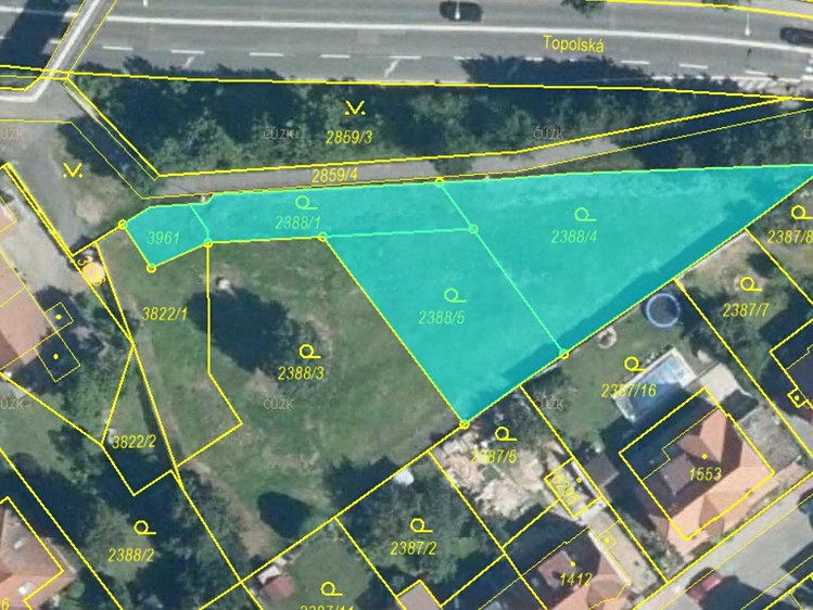 Prodej stavebního pozemku 1 181 m² - foto 2