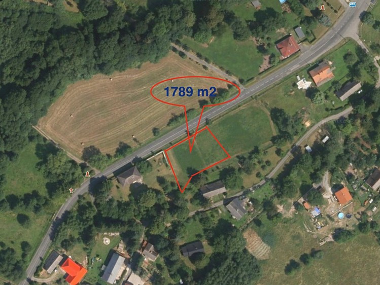 Prodej stavebního pozemku 1 789 m² - foto 8