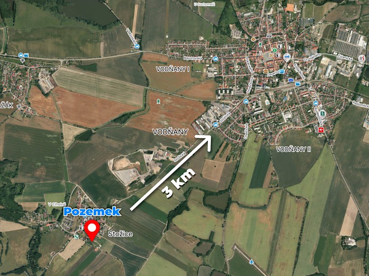 Prodej stavebního pozemku 1 080 m² - foto 6