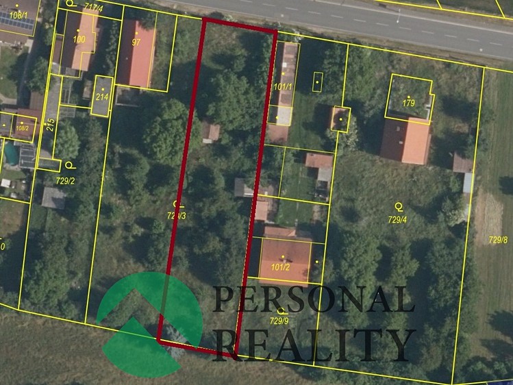 Prodej stavebního pozemku 1 500 m² - foto 2