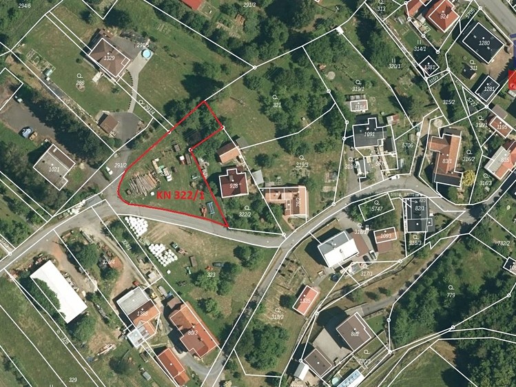 Prodej stavebního pozemku 1 188 m² - foto 1