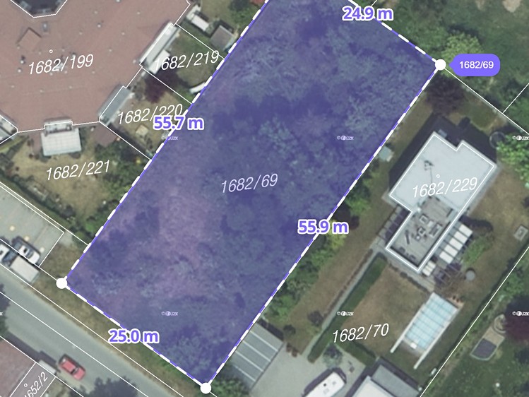 Prodej stavebního pozemku 1 397 m² - foto 2