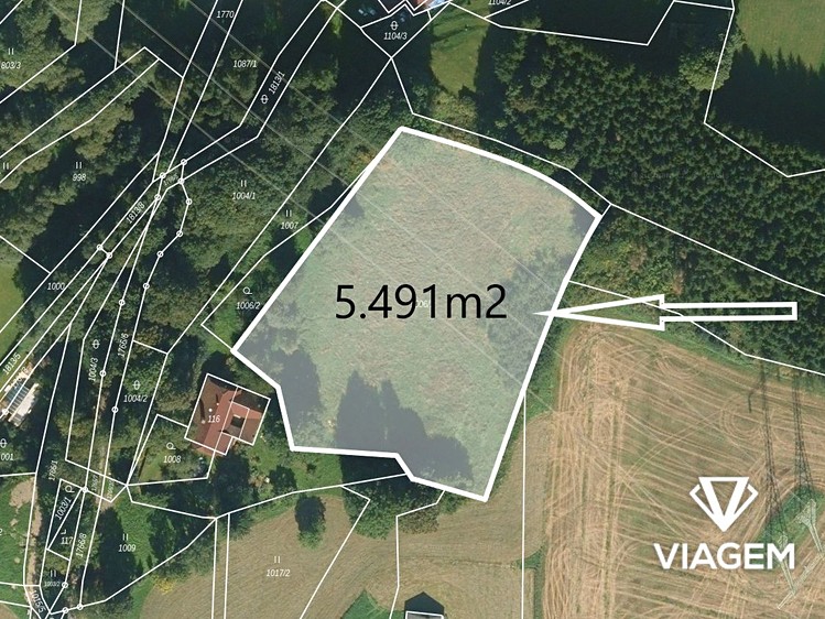 Prodej zahrady 5 491 m² - foto 2