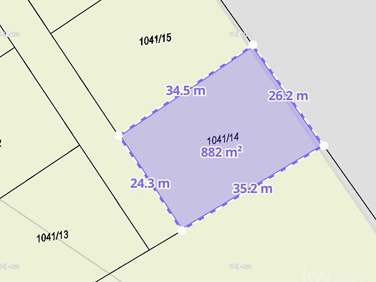 Prodej stavebního pozemku 882 m² - foto 1