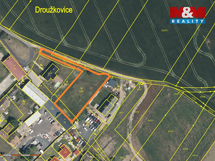 Prodej stavebního pozemku 1 732 m² - foto 8