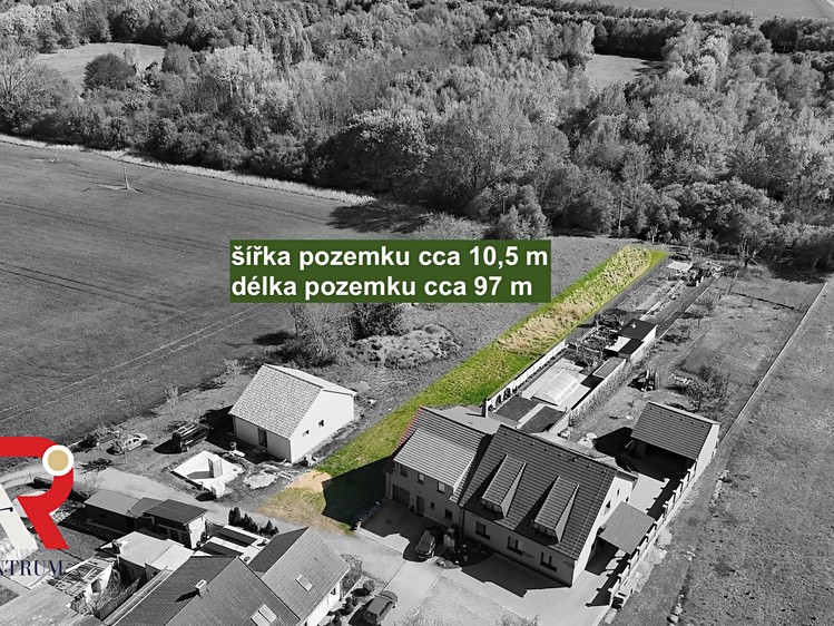 Prodej stavebního pozemku 1 025 m² - foto 4