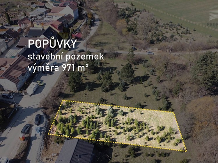 Prodej stavebního pozemku 971 m² - foto 1