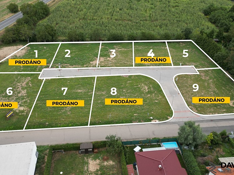 Prodej stavebního pozemku 617 m² - foto 3
