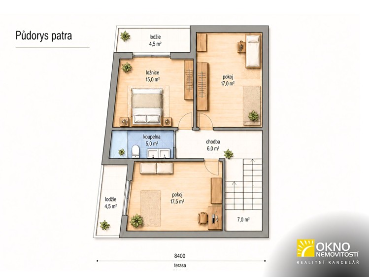 Prodej stavebního pozemku 383 m² - foto 3