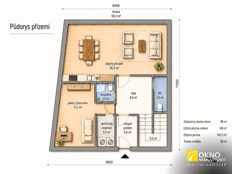Prodej stavebního pozemku 383 m² - foto 4