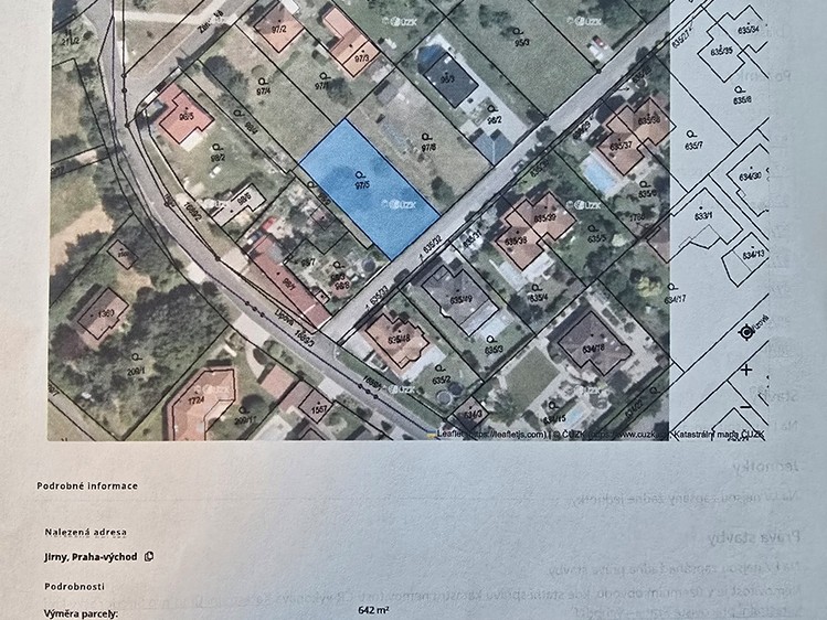 Prodej stavebního pozemku 715 m² - foto 4