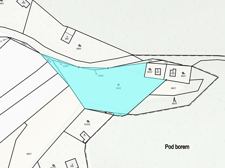 Prodej stavebního pozemku 3 487 m² - foto 8