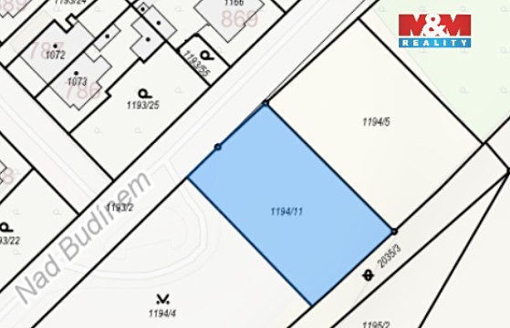 Prodej stavebního pozemku 837 m² - foto 5