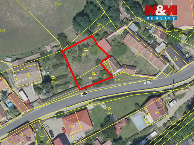 Prodej stavebního pozemku 600 m² - foto 3