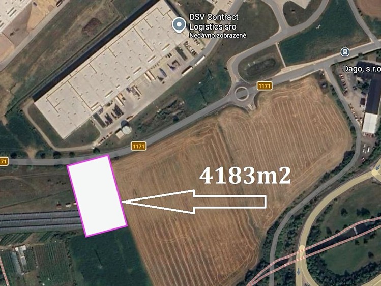Prodej komerčního pozemku 4 183 m² - foto 1