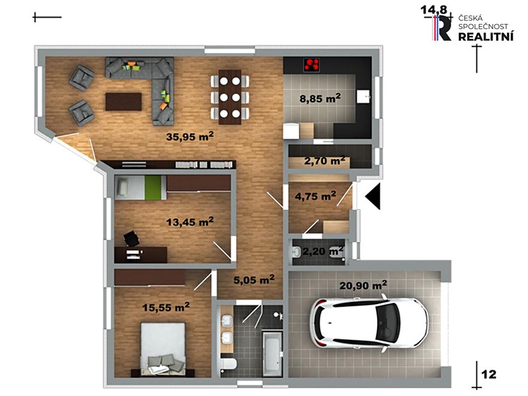Prodej stavebního pozemku 723 m² - foto 4