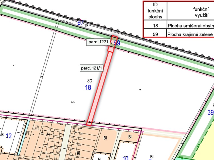 Prodej podílu 3/4 stavebního pozemku 1 521 m² - foto 2