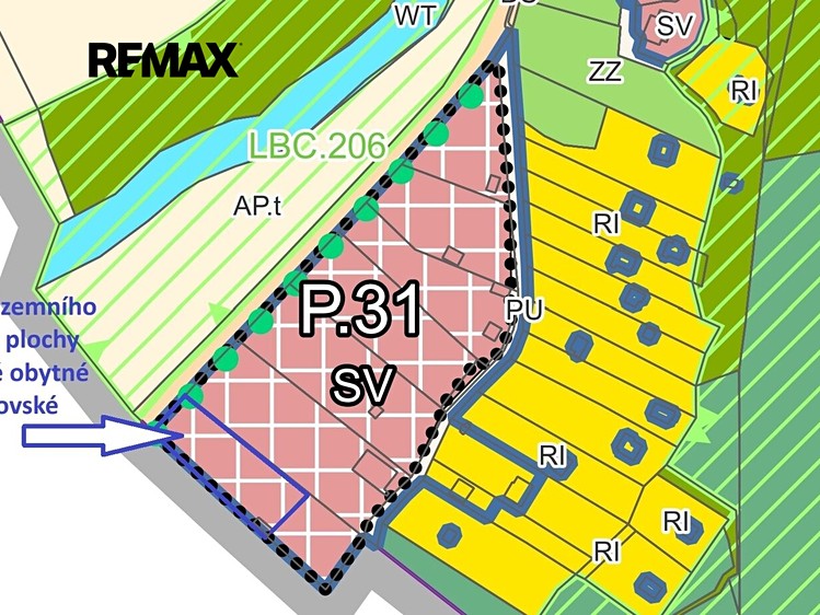 Prodej stavebního pozemku 1 306 m² - foto 6