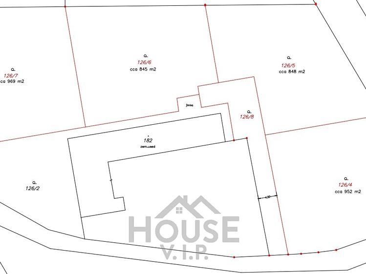 Prodej stavebního pozemku 969 m² - foto 4