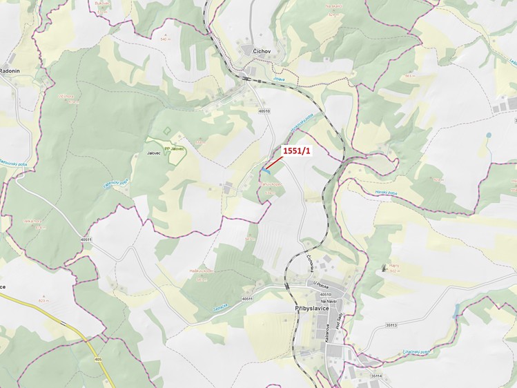 Dražba lesa 2 478 m² - foto 1
