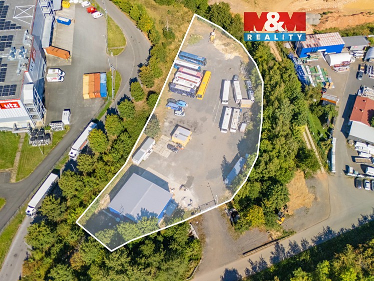 Pronájem komerčního pozemku 500 m² - foto 1
