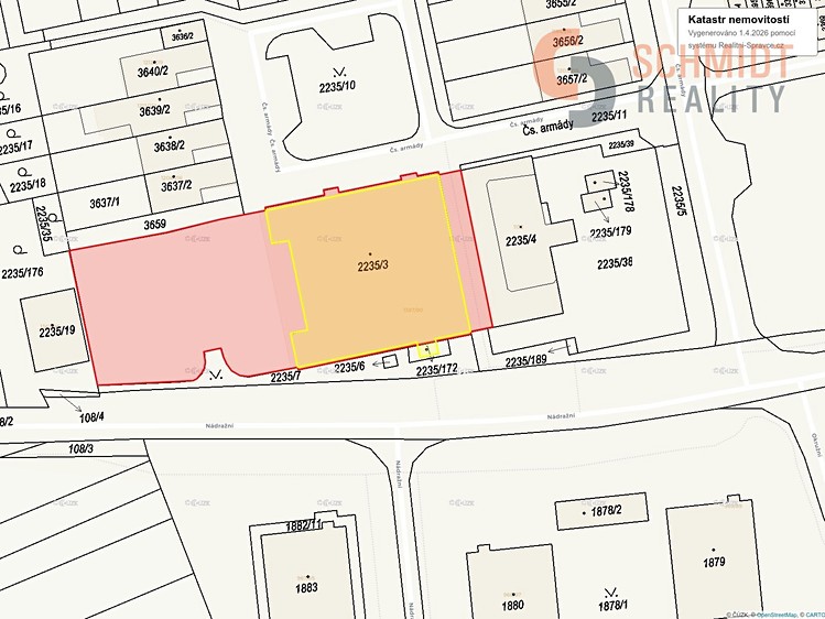 Pronájem komerčního pozemku 500 m² - foto 3