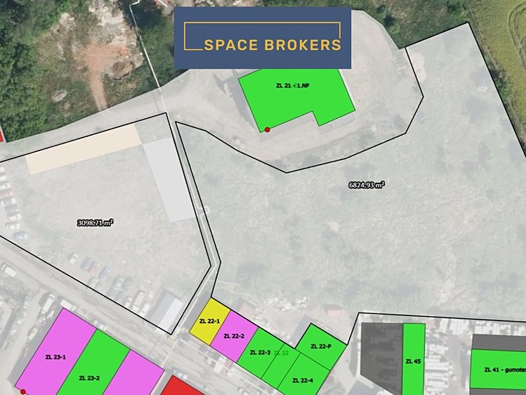 Pronájem komerčního pozemku 6 824 m² - foto 2