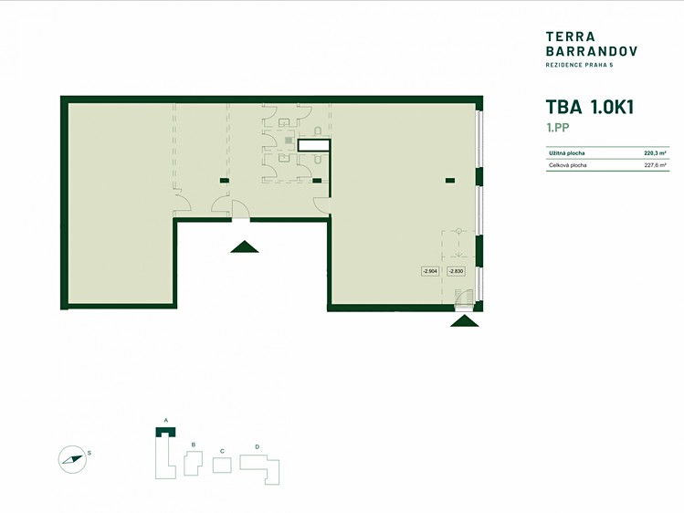 Prodej obchodního prostoru 227 m² - foto 2