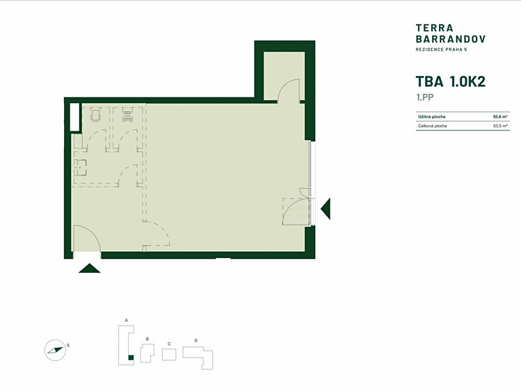 Prodej obchodního prostoru 53 m² - foto 2
