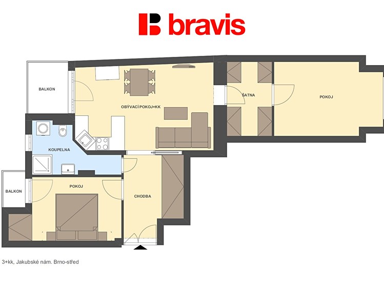 Prodej kanceláře 81 m² - foto 5