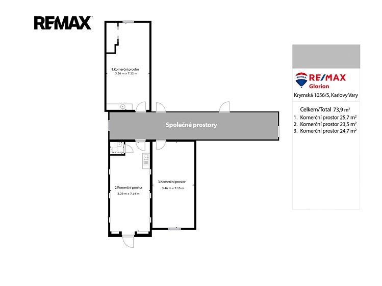 Prodej obchodního prostoru 72 m² - foto 3