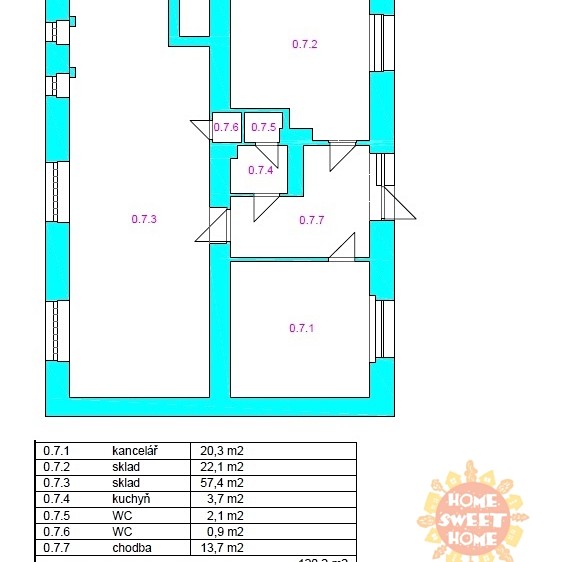 Prodej kanceláře 120 m² - foto 8
