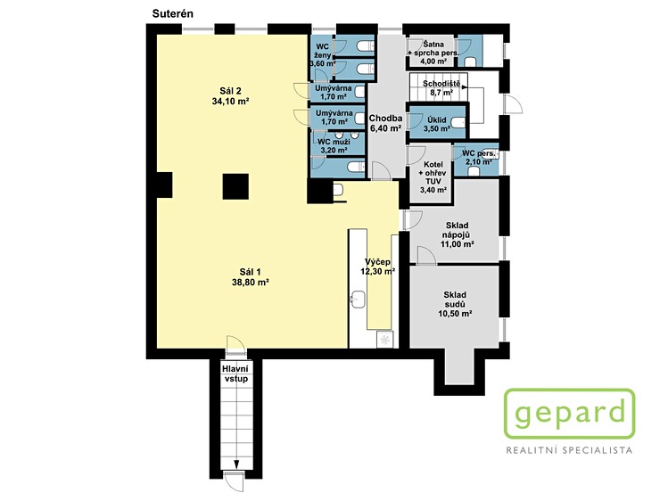 Prodej restaurace 568 m² - foto 4
