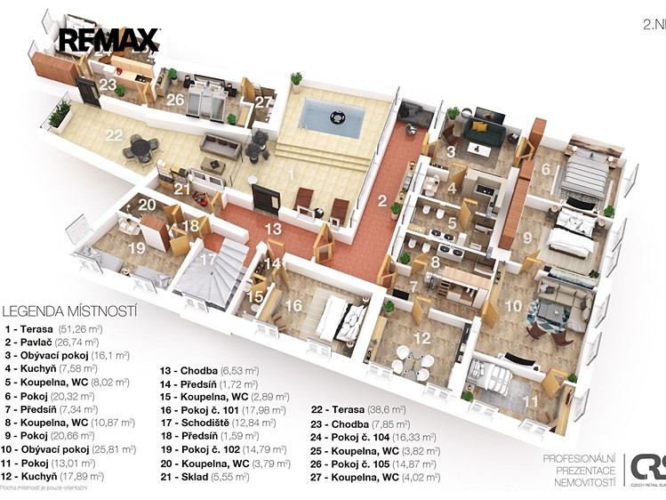 Prodej ubytovacího zařízení 961 m² - foto 4