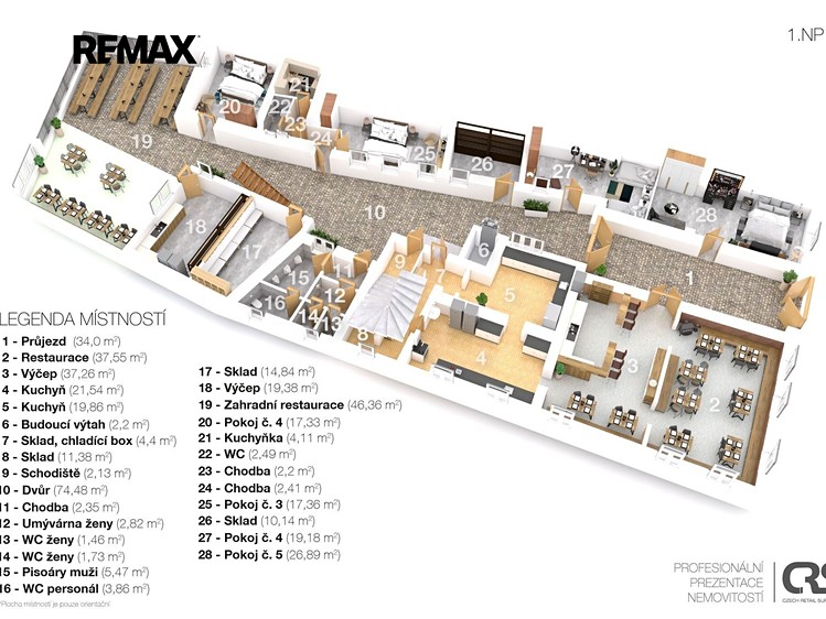 Prodej ubytovacího zařízení 961 m² - foto 3