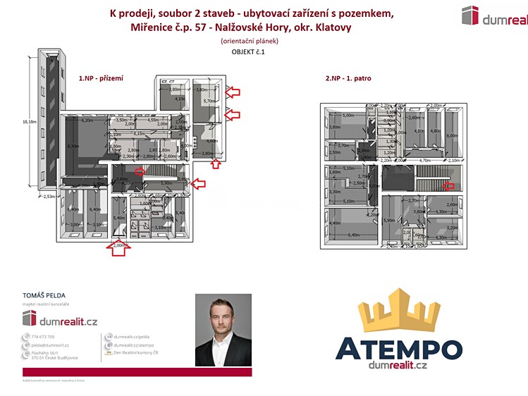 Prodej ubytovacího zařízení 932 m² - foto 4