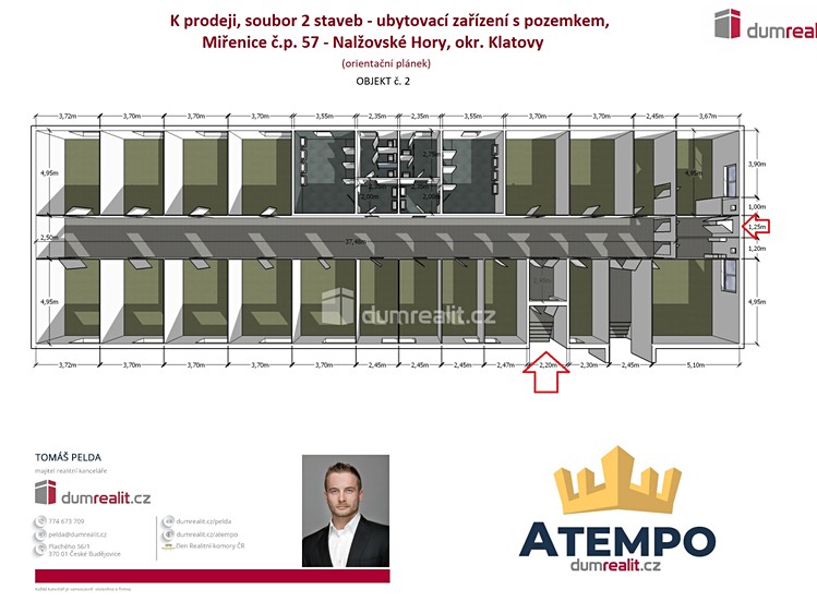 Prodej ubytovacího zařízení 500 m² - foto 3